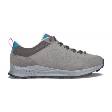 Lowa Everyday Travel Shoes Valletta (Suede) Grey Women